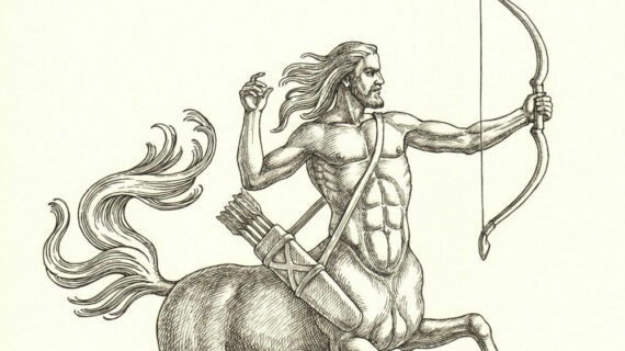 Illustration of a centaur symbolising strong hip alignment as the foundation of healthy posture and movement